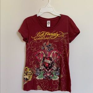 Ed Hardy Christian Audigier women’s t-shirt
